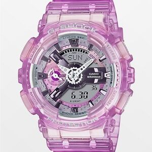 Casio G-Shock GMAS110VW-4A Transparent & Pink Watch